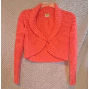 Crazy 8  ~ Girls Long Sleeve Crop Sweater ~ Bolero Shrug - XL (14) Soft, Sweet!